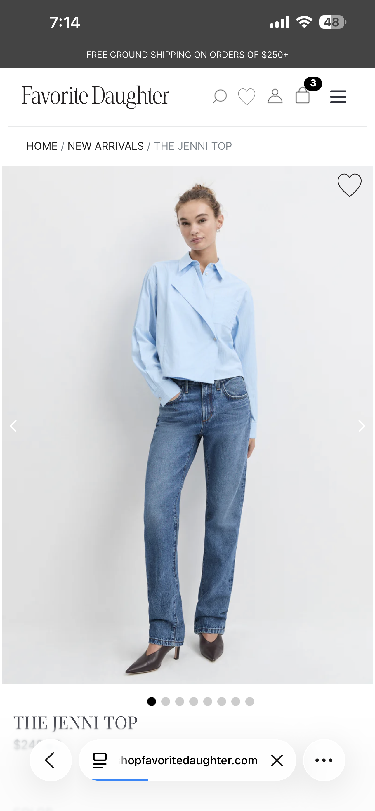 FAVORITE DAUGHTER THE JENNI TOP