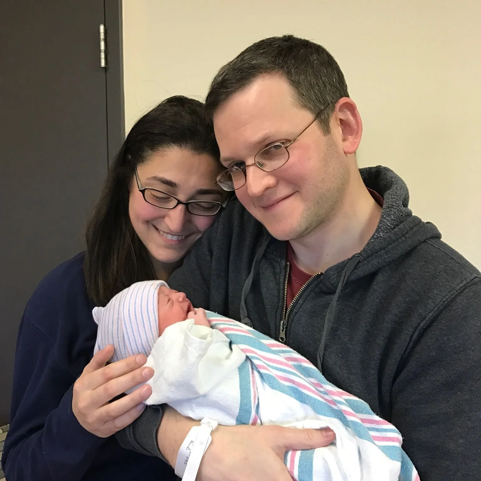 The weekend we became parents