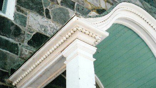 Hearthside House Side Portico Restoration