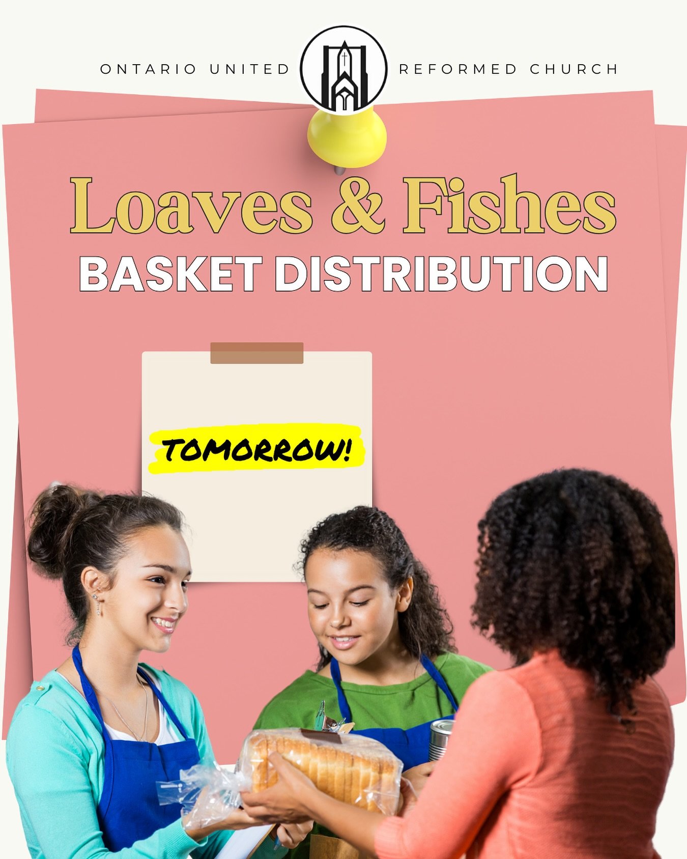 Hey Ontario!  Loaves &amp; Fishes is having its monthly distribution tomorrow--tap the link in our bio to sign up!  Supplies are limited, so don't delay!