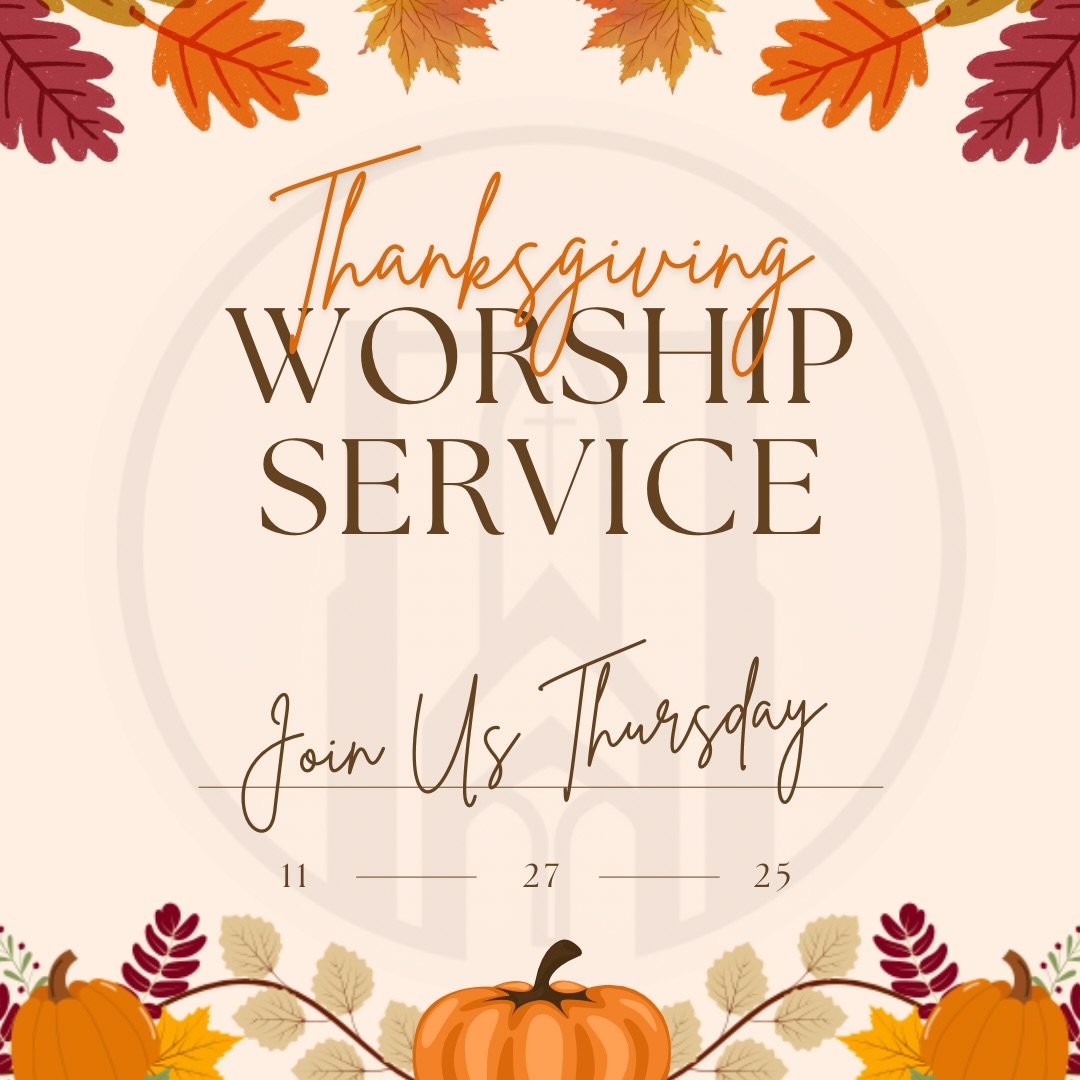 Ontario family! Join us this Thursday at 10 am, on Thanksgiving day as we gather to praise the Lord in thankfulness for who He is and what He has done for His beloved Church🤎🧡 Let&rsquo;s celebrate the goodness of God together with grateful hearts!