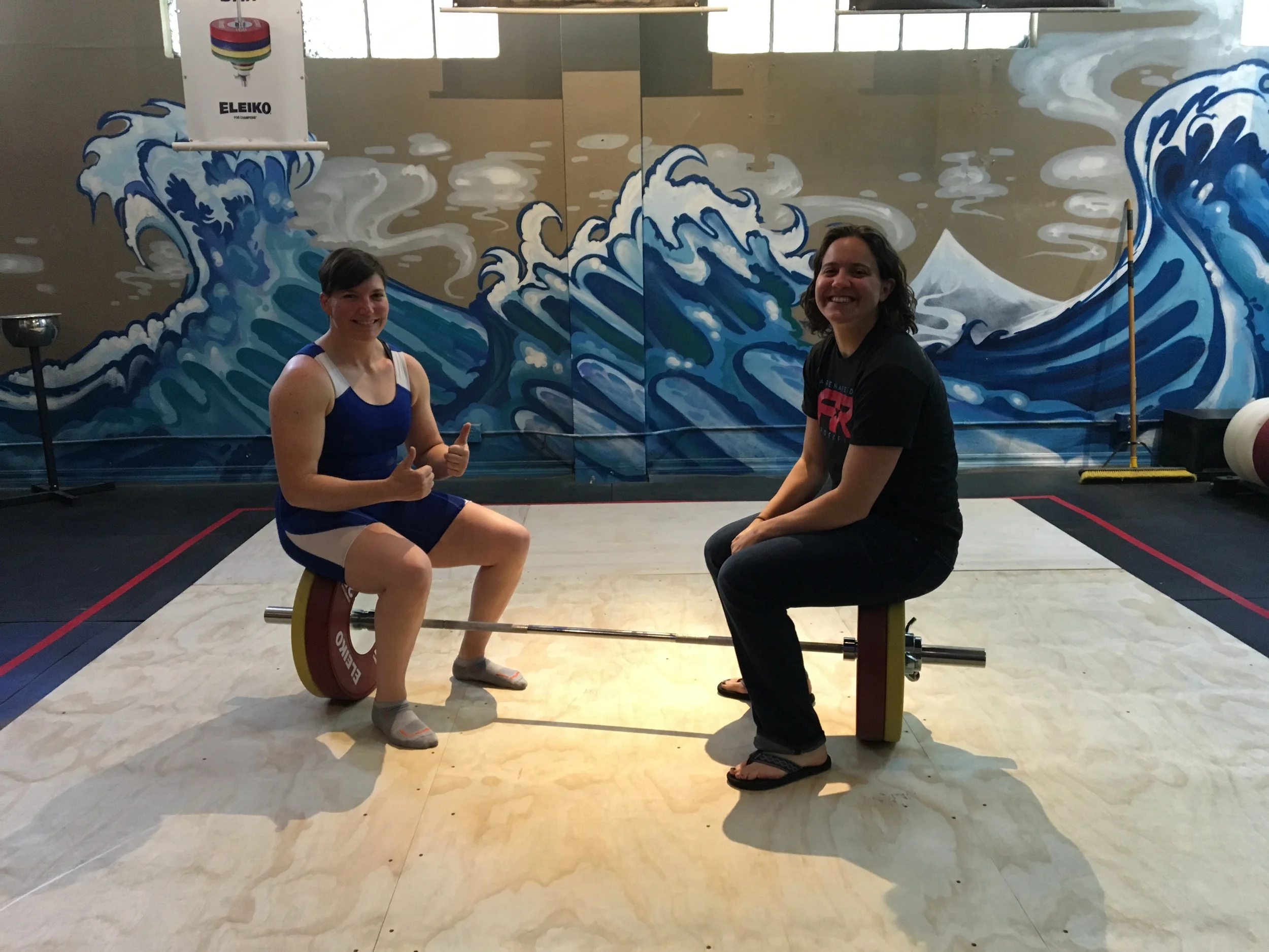 Coach Hillary & The Squirrel LIFT ALL THE WEIGHTS!