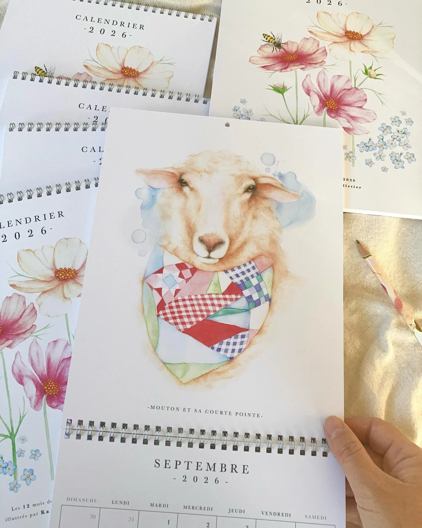 ✨Mon CALENDRIER 2026 est arriv&eacute;!✨
Disponible d&egrave;s maintenant sur ma toute nouvelle boutique transactionnelle: lien dans ma bio!
12 illustrations, une pour chaque mois, de janvier &agrave; d&eacute;cembre, avec des cases pour &eacute;crir