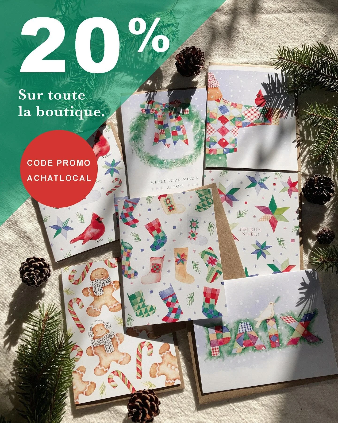 D&egrave;s ce soir, &agrave; minuit, c&rsquo;est le Black Friday qu&eacute;b&eacute;cois avec le mouvement @jedepenselocal . Acheter local, c&rsquo;est aussi investir dans l&rsquo;art d&rsquo;ici et soutenir les artistes d&rsquo;ici. Savais-tu que to