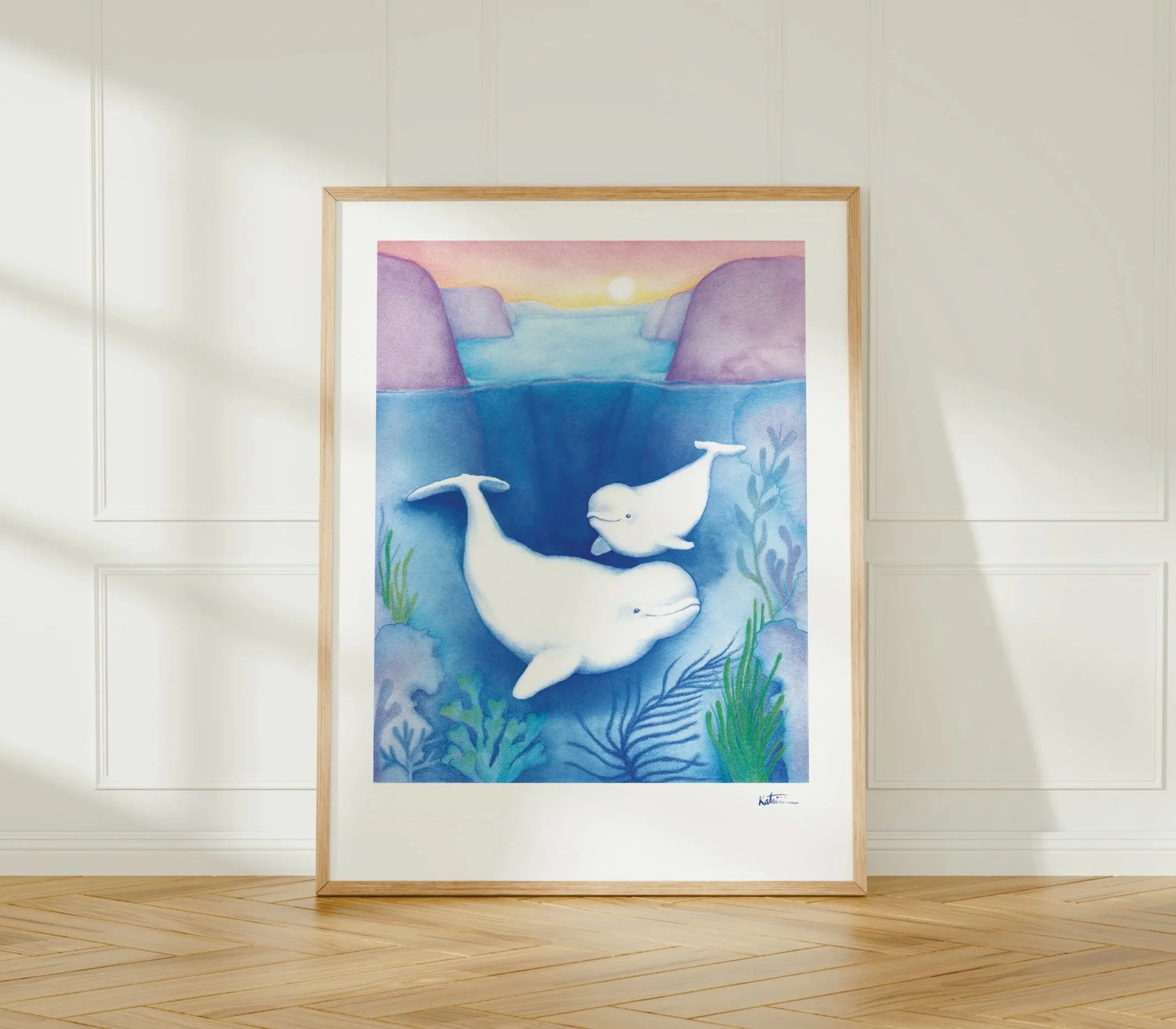 Affiche - Bélugas, les gardiens du Fjord