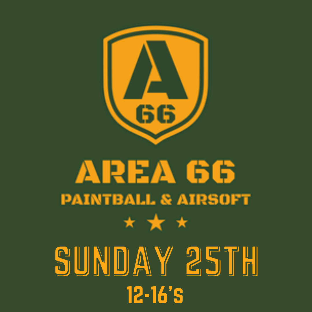 Sunday 25th Jan - 12 - 16's Airsoft