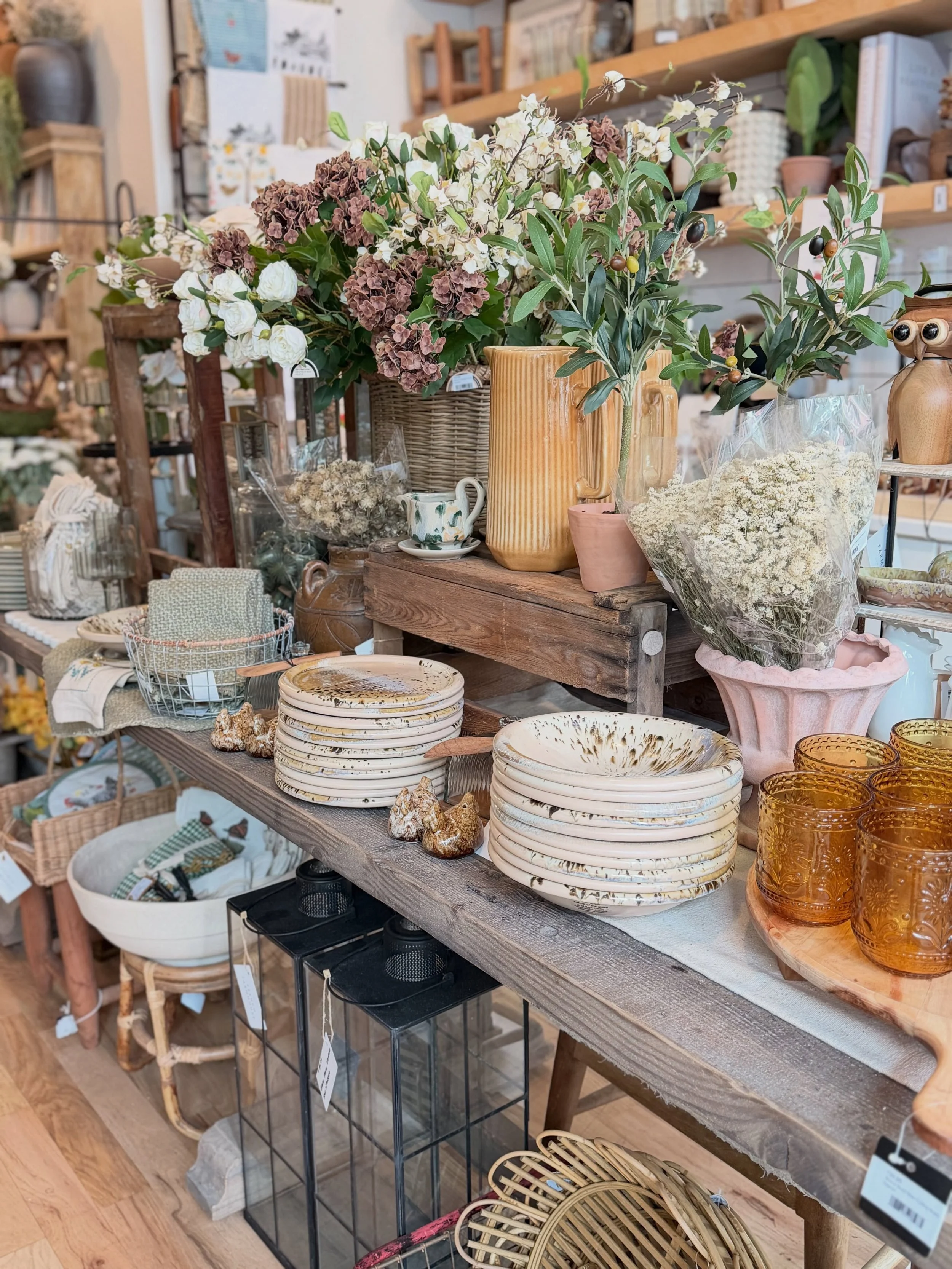 Summer officially begins in just 3 weeks but this last week has felt like Christmas around here! We have received several large shipments and have been busy unpacking, styling, and refreshing every corner of the store.

If you&rsquo;re looking to fre