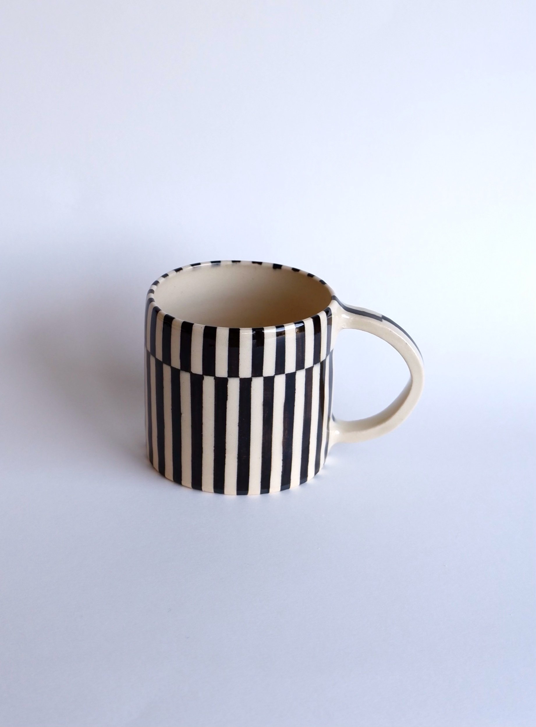 PREORDER - Standard Mug in Black Stripe