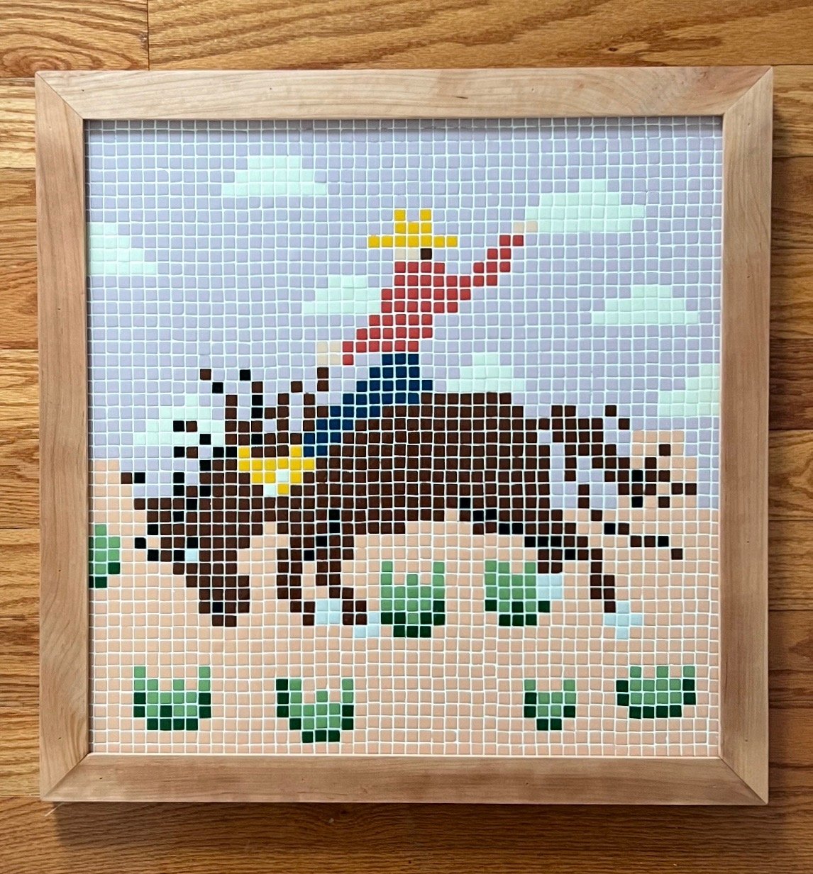Cowboy Mosaic