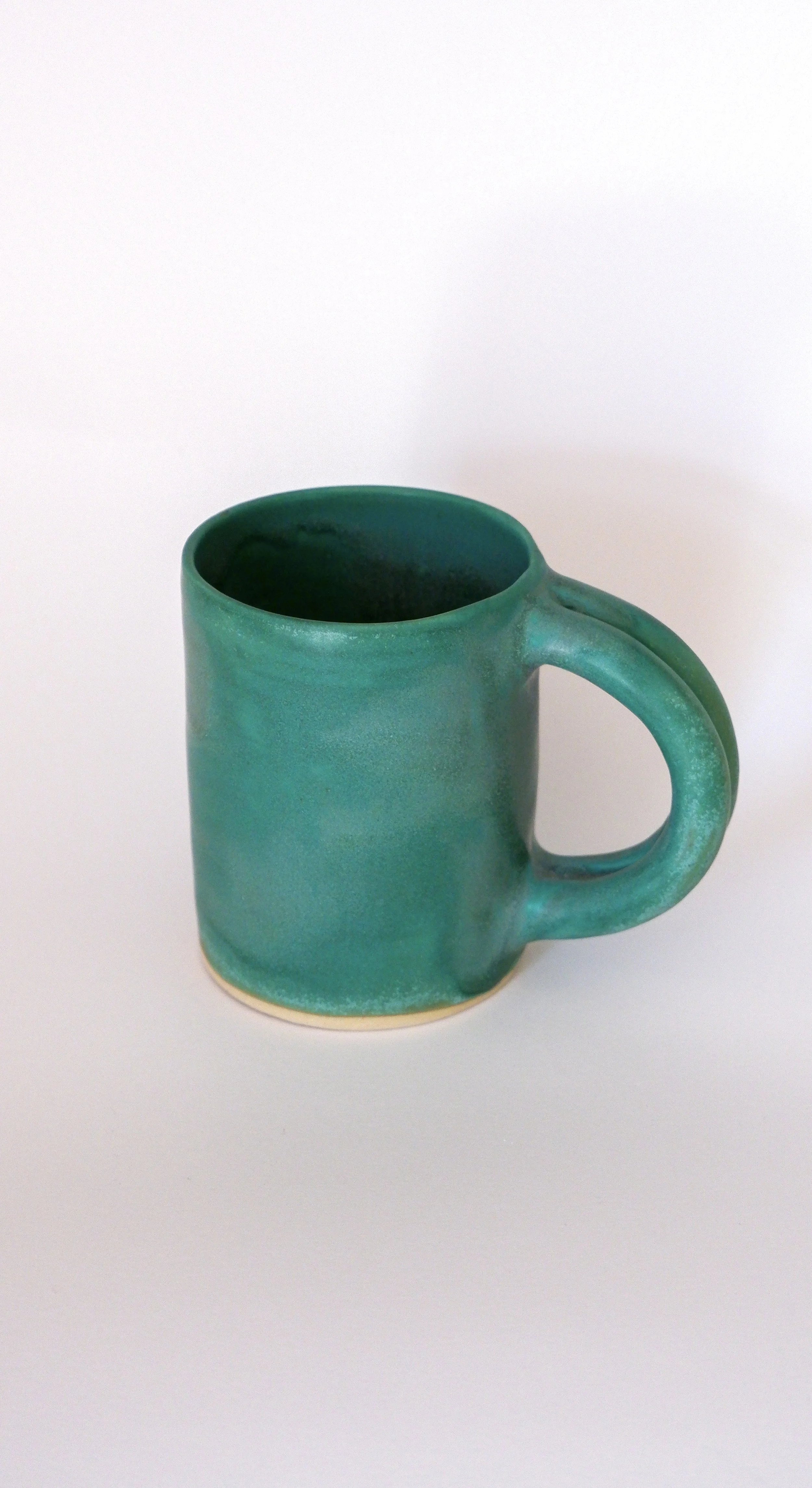 Sold Out - Double Handle Mug in Patina