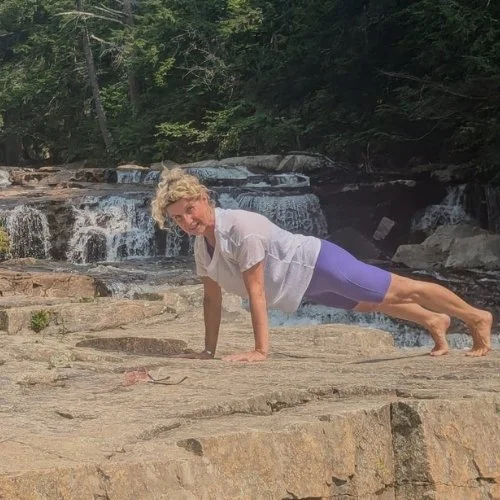 Gaby Morency, instructor at Muv yoga and fitness studio in Hudson