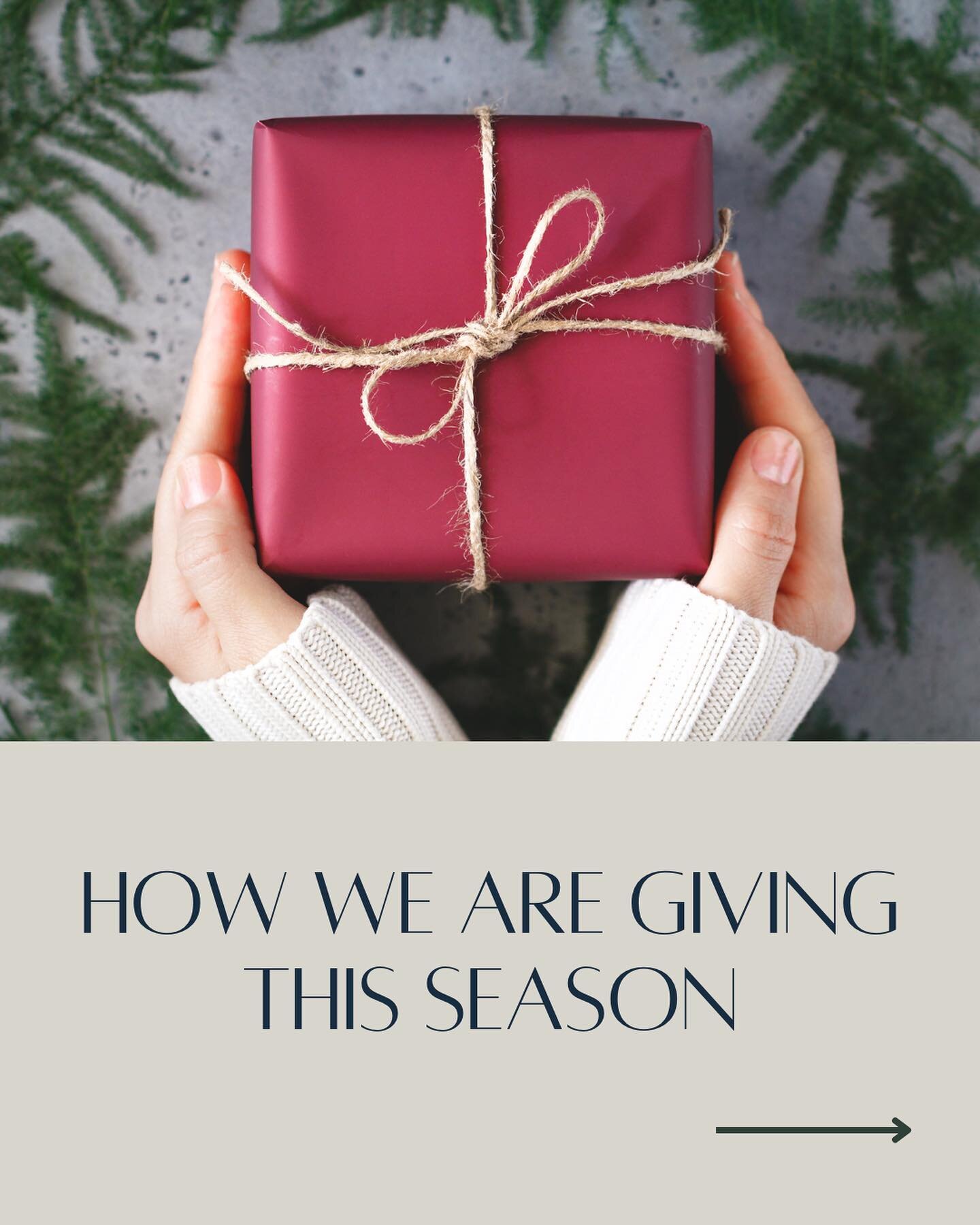 Tis the season of giving y&rsquo;all! As we get closer to Christmas and we all shop to give to the ones we love, at Willow &amp; Knox we are choosing to show love in the midst of the chaos.
 ⠀⠀⠀⠀⠀⠀⠀⠀⠀⠀⠀⠀ 
In our last post we talked about how we were 