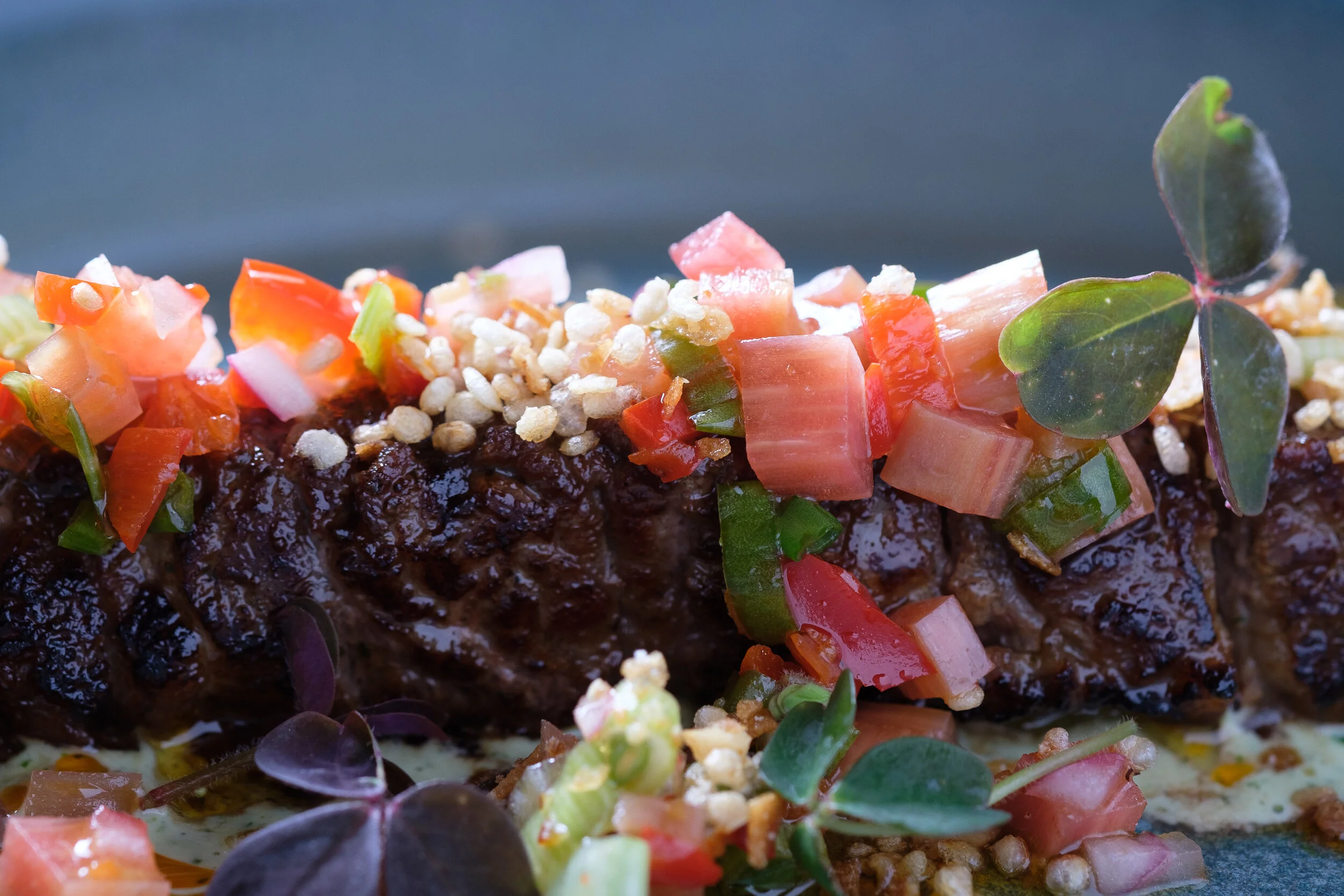 alt="Grilled_Skirt_Steak_salted_caramel_pickled kumquat_salad”
