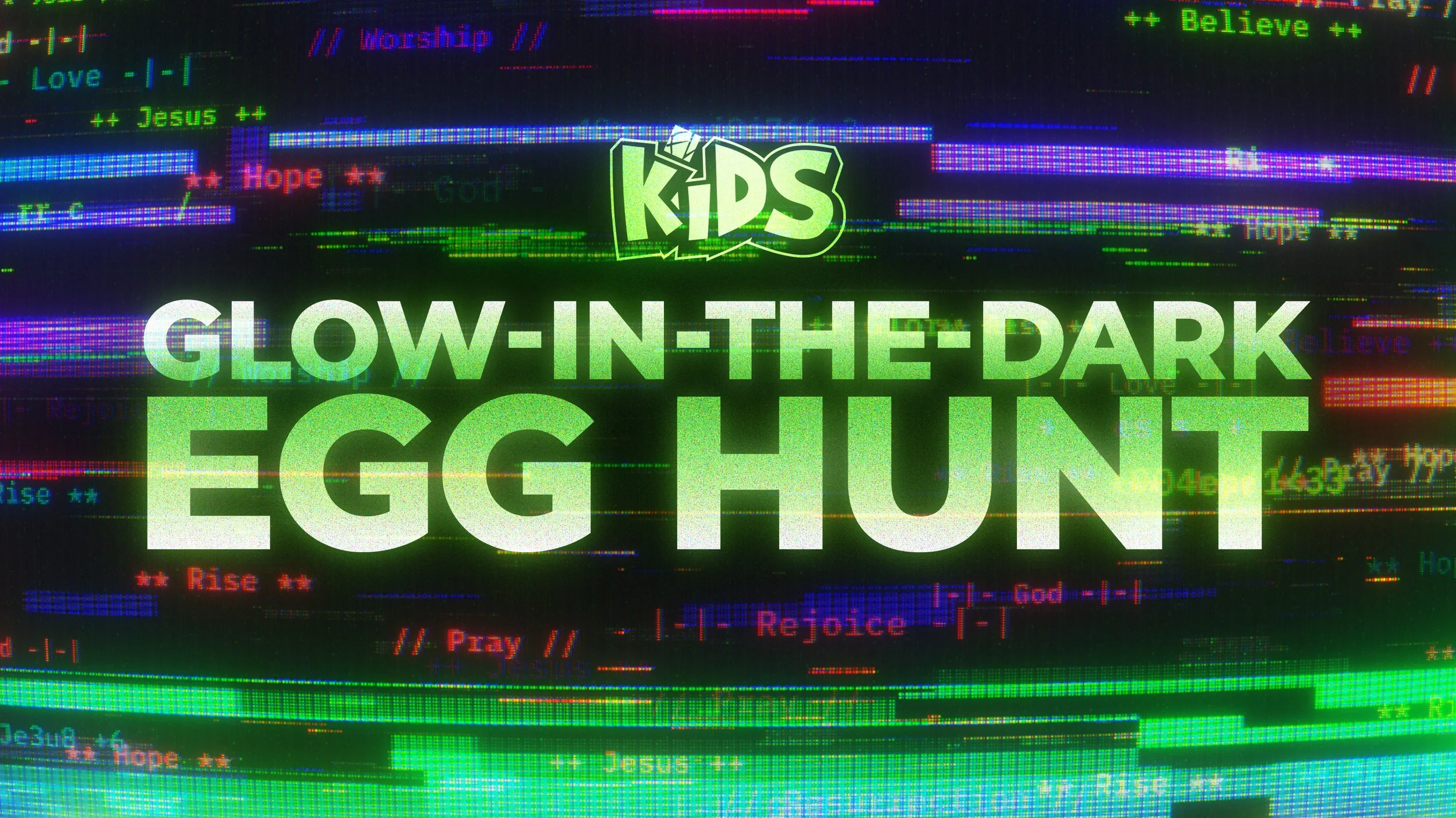 Glow-in-the-Dark Egg Hunt