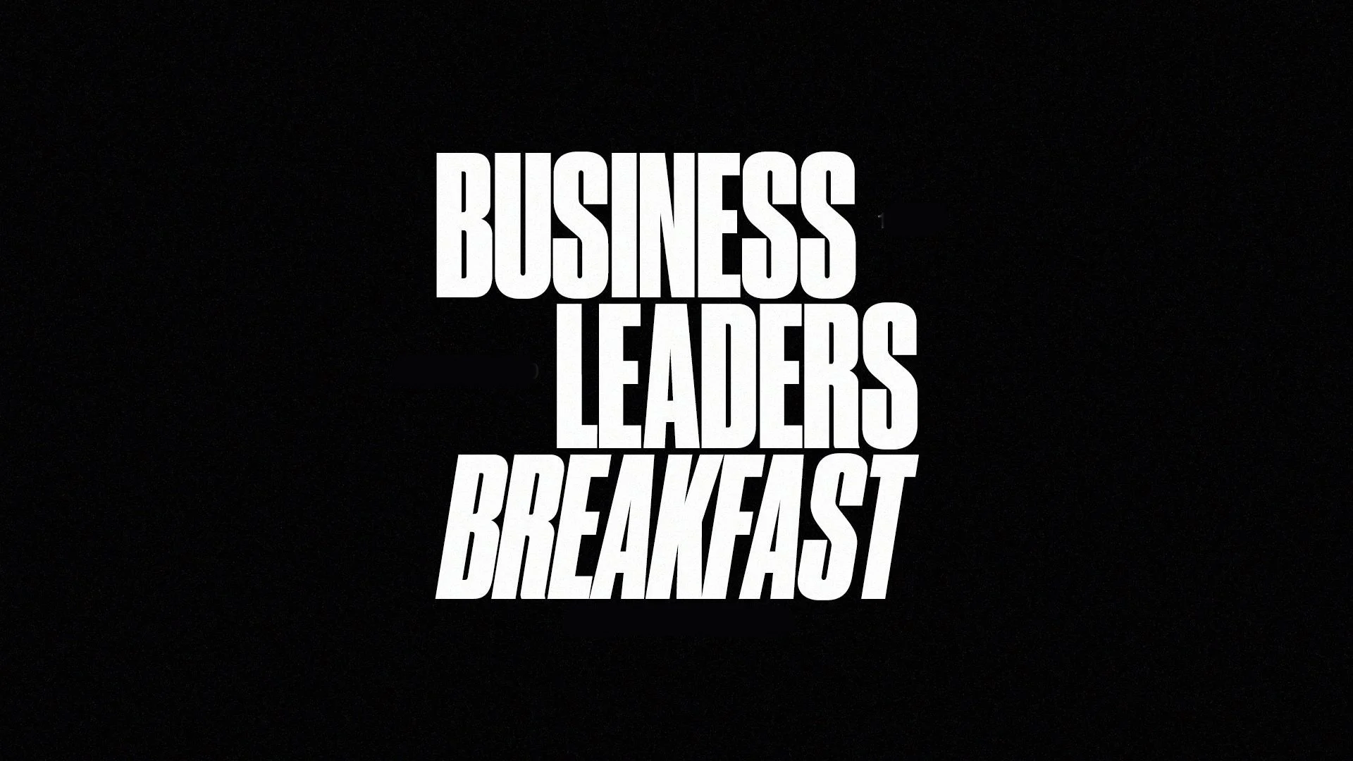 Business Leaders Breakfast