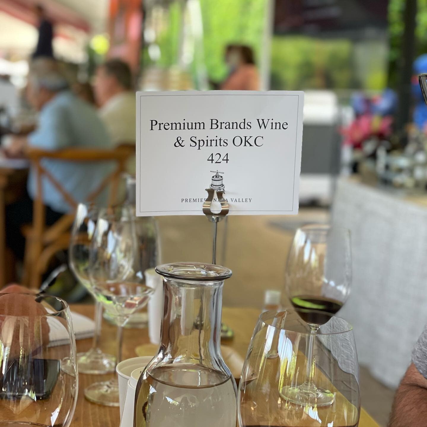 Premium Brands Wine &amp; Spirits representing at Premiere Napa Valley this week! 👏🏽🙌🏽🍷