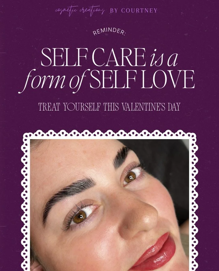 Self-love is the best love 💕⁠
⁠
This Valentine's season, give yourself the gift of feeling your best. Whether it's brows that frame your face perfectly or lips that make you smile in the mirror, you're worth the investment.⁠
⁠
Stop waiting. Treat yo