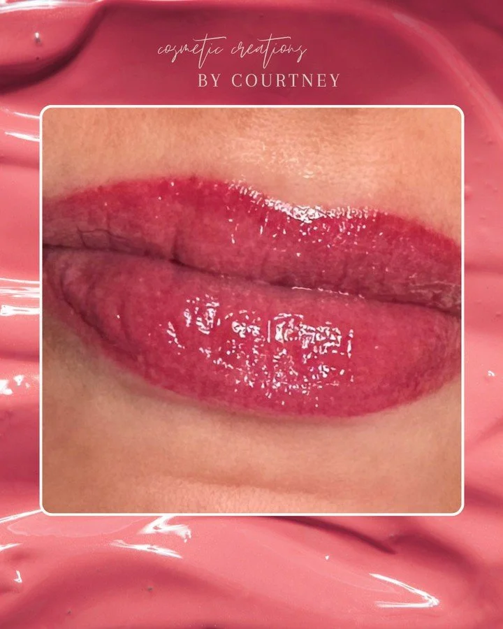 Berry beautiful 🍇⁠
⁠
This fresh lip blush in our Berry Pink shade adds just the right amount of color. Soft, natural, and perfectly kissable.⁠
⁠
No more searching for that perfect lipstick. No more reapplying after your morning coffee. Just effortle