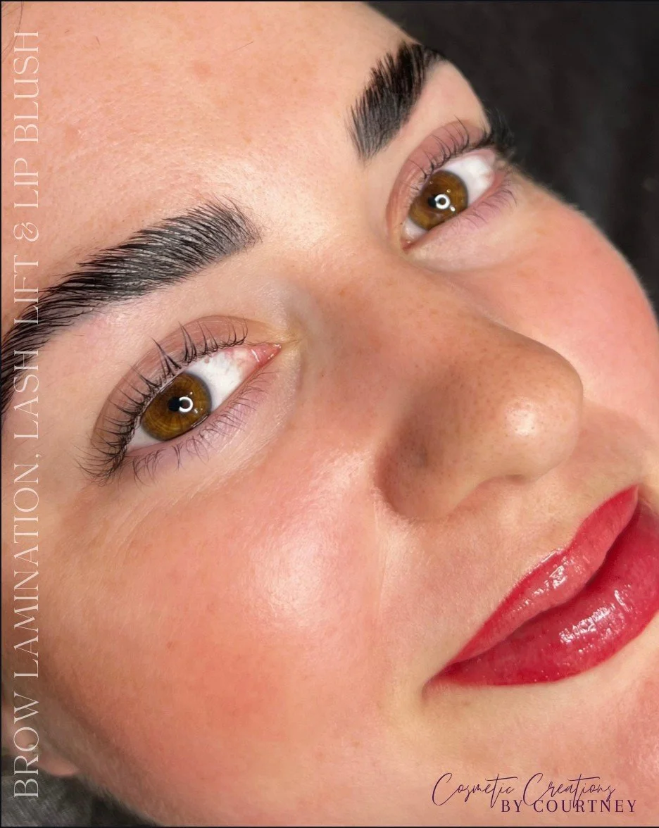Isn't she lovely 😍⁠
⁠
Three treatments, one natural looking beauty! We did a brow laimination, lash lift and lip blush treatment.⁠
⁠
⁠
⁠
⁠
@tinadaviesprofessional⁠
@permablend_pigments⁠
#azmicroblading #azbrows #gilbertbrows #semipermanentmakeup #pm