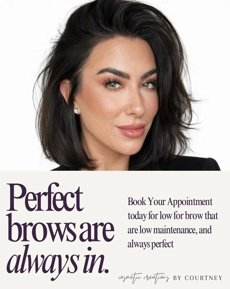 Low-maintenance brows that stay looking polished are one appointment away.⁠
⁠
Whether you want soft, fuller brows or a more defined shape, permanent makeup can save you time and simplify your routine.⁠
⁠
Serving clients in Tempe, Mesa, Gilbert, and t