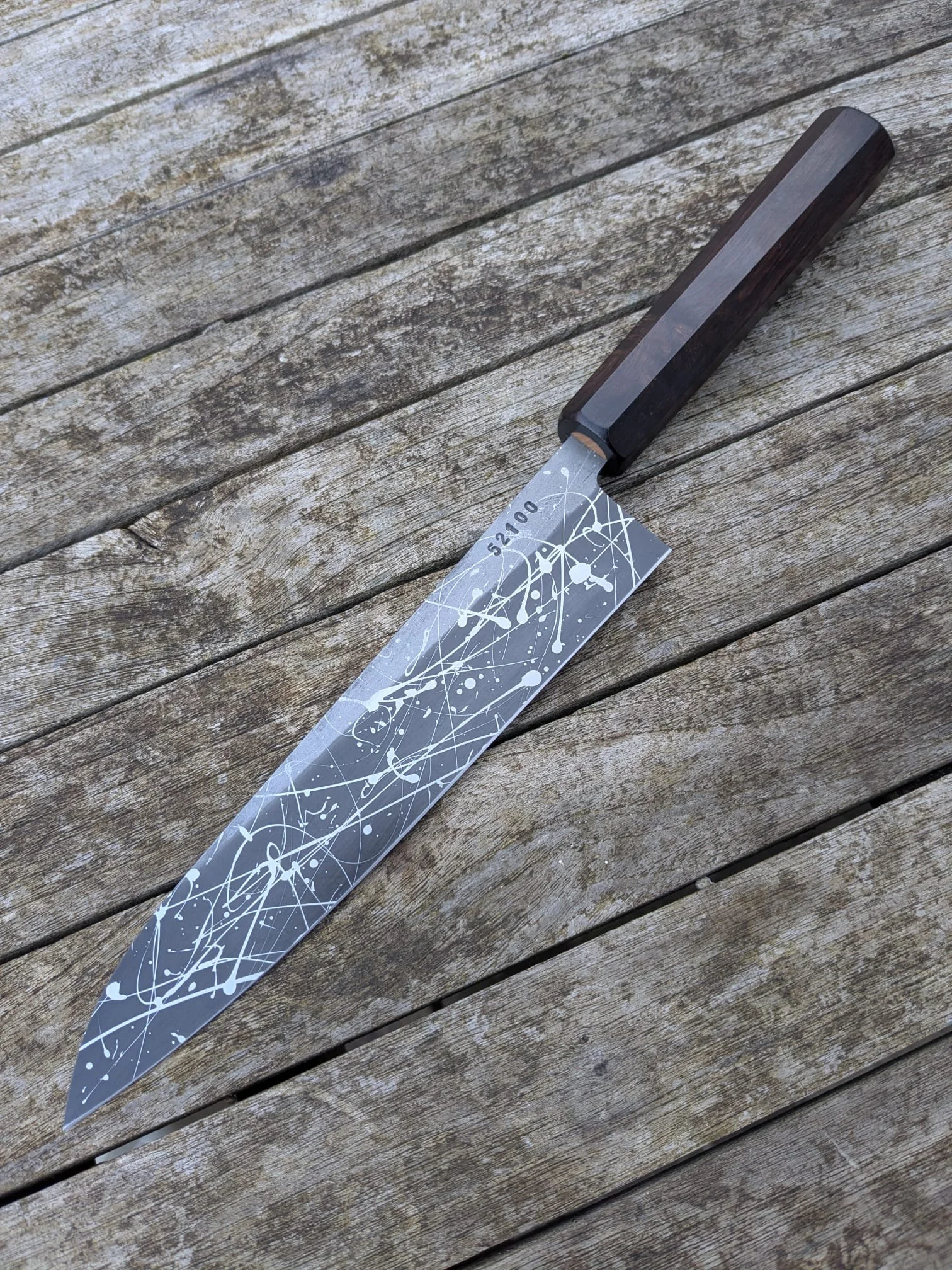 Blackwood Gyuto | knife | chefs knife | bespoke knife making | custom knife | Surrey | Guildford | Godalming