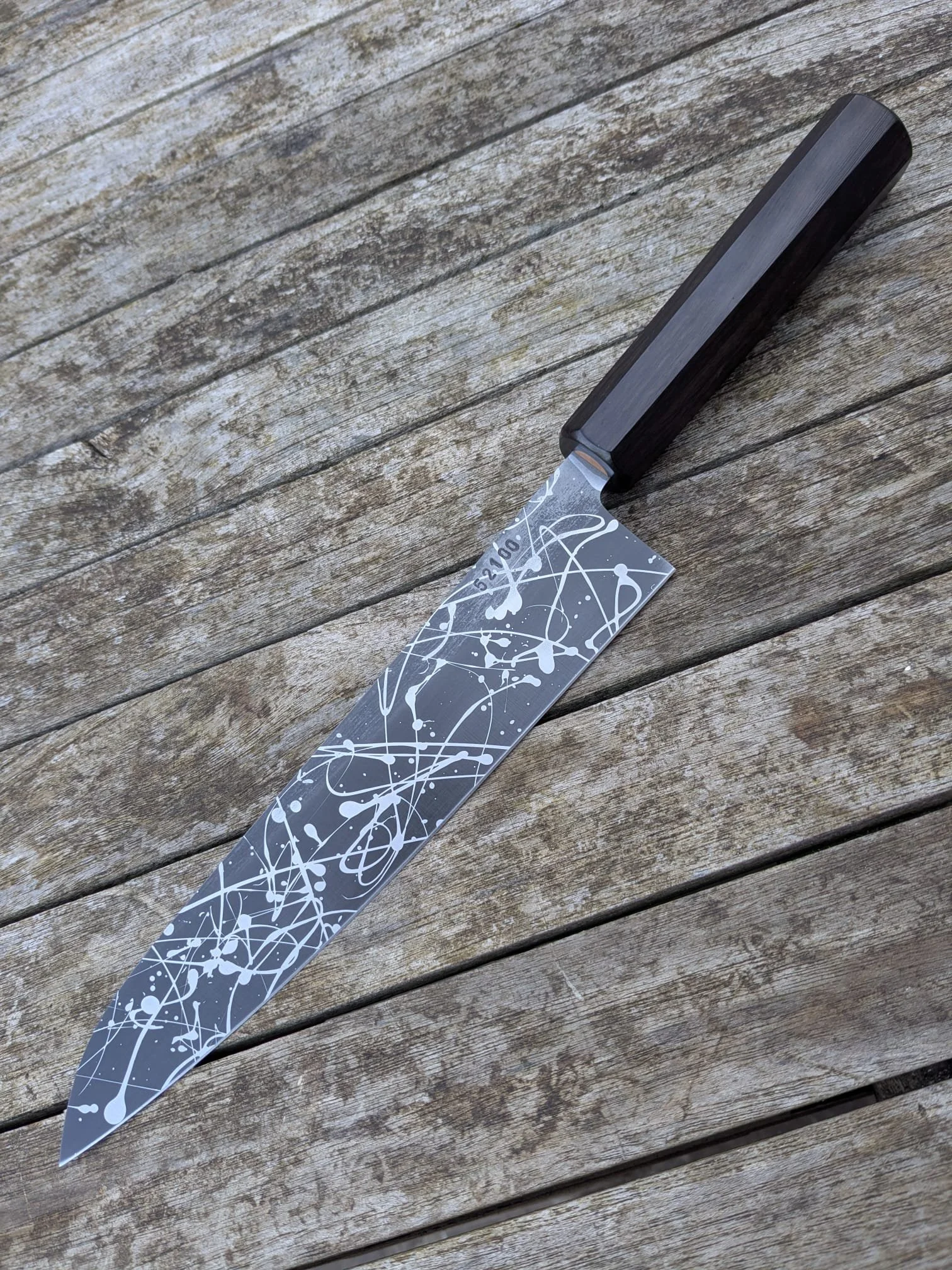 Blackwood Gyuto | knife | chefs knife | bespoke knife making | custom knife | Surrey | Guildford | Godalming