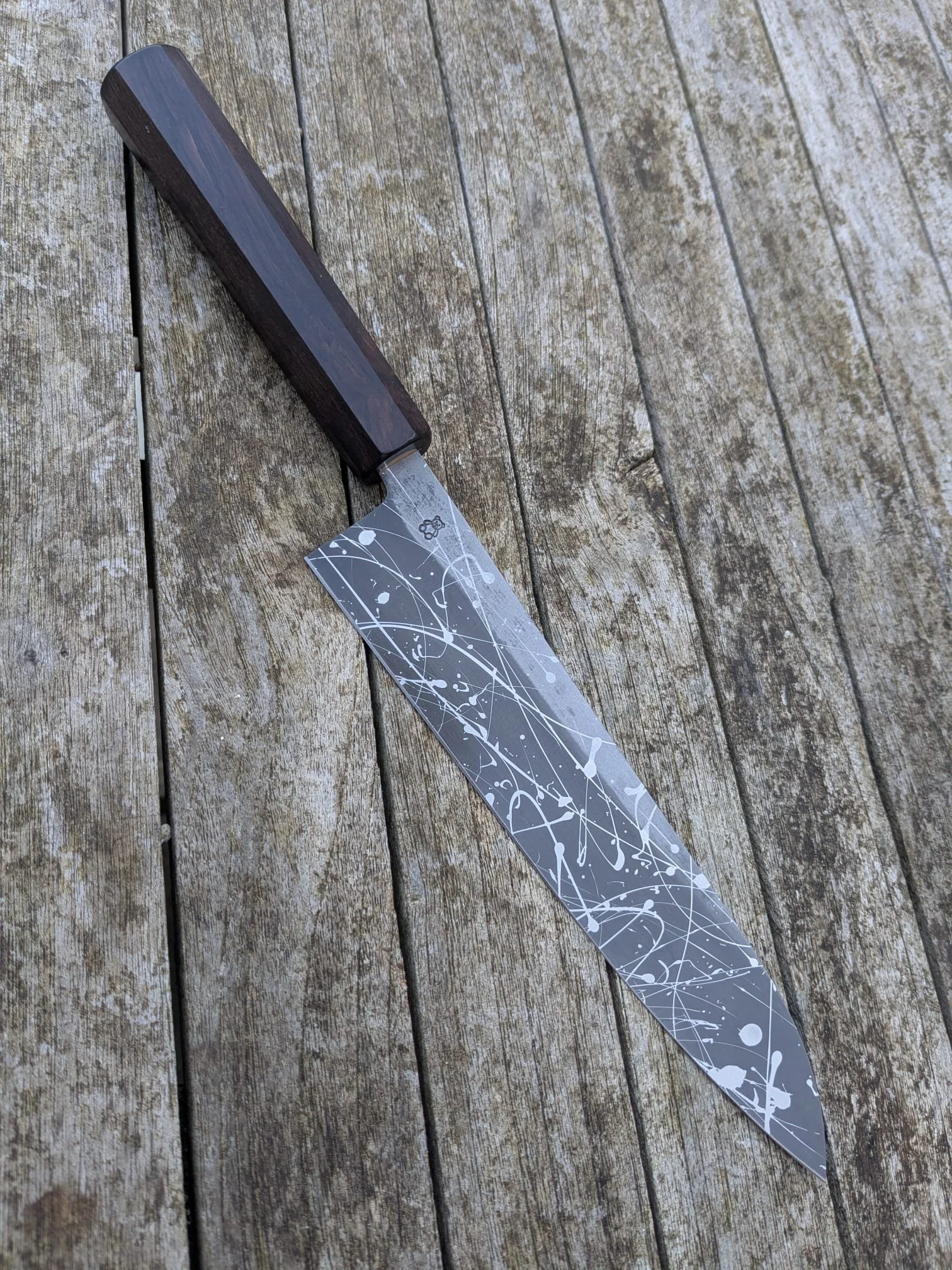 Blackwood Gyuto | knife | chefs knife | bespoke knife making | custom knife | Surrey | Guildford | Godalming