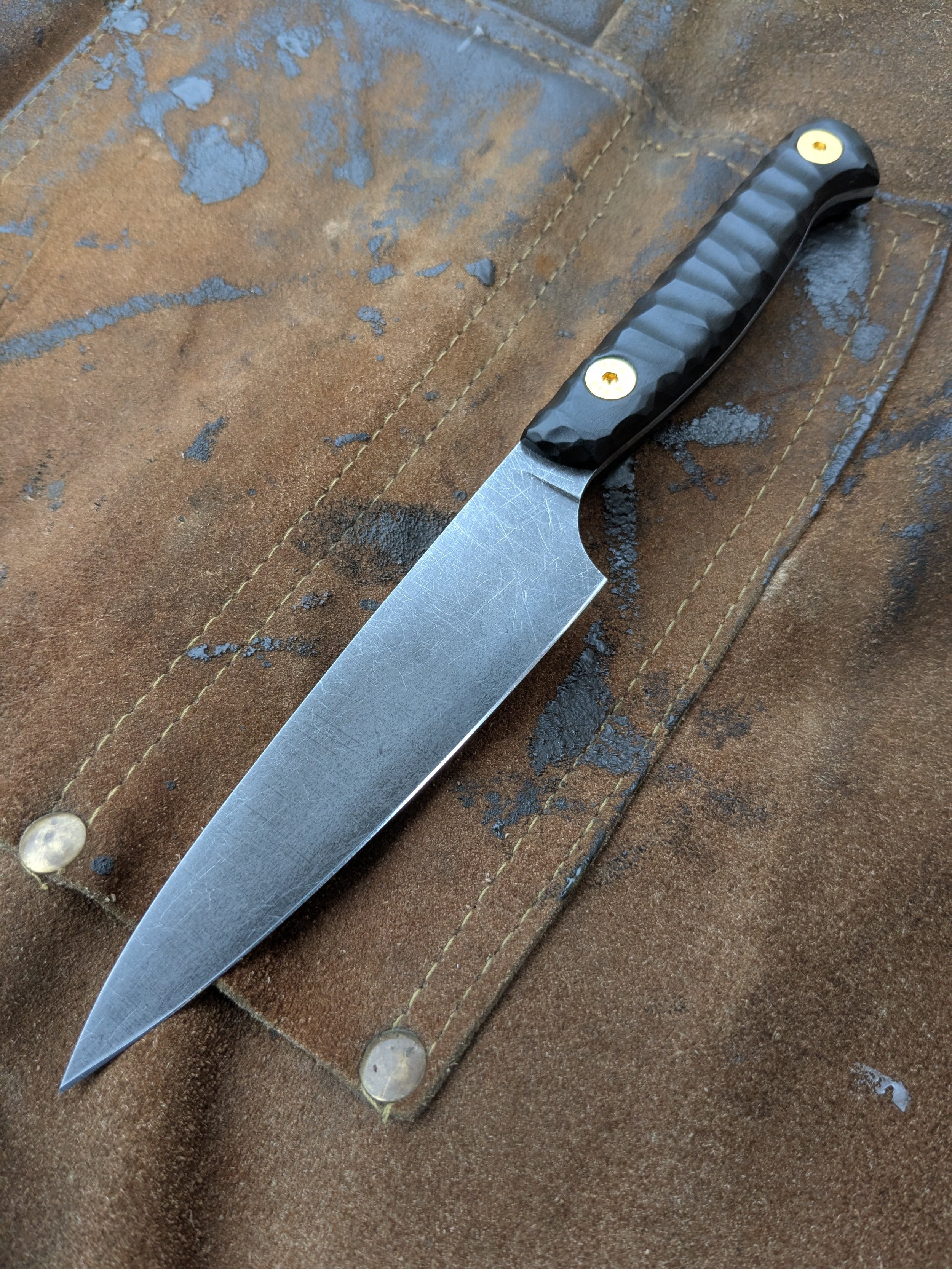 Paring knife 2| chefs knife | bespoke knife making | custom knife | Surrey | Guildford | Godalming