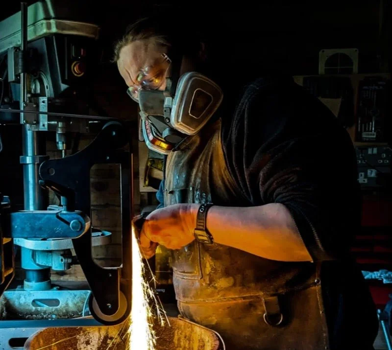 Chris Wright | Experience Day | knife making | Surrey | gift | knife making course | Teddy's Knives