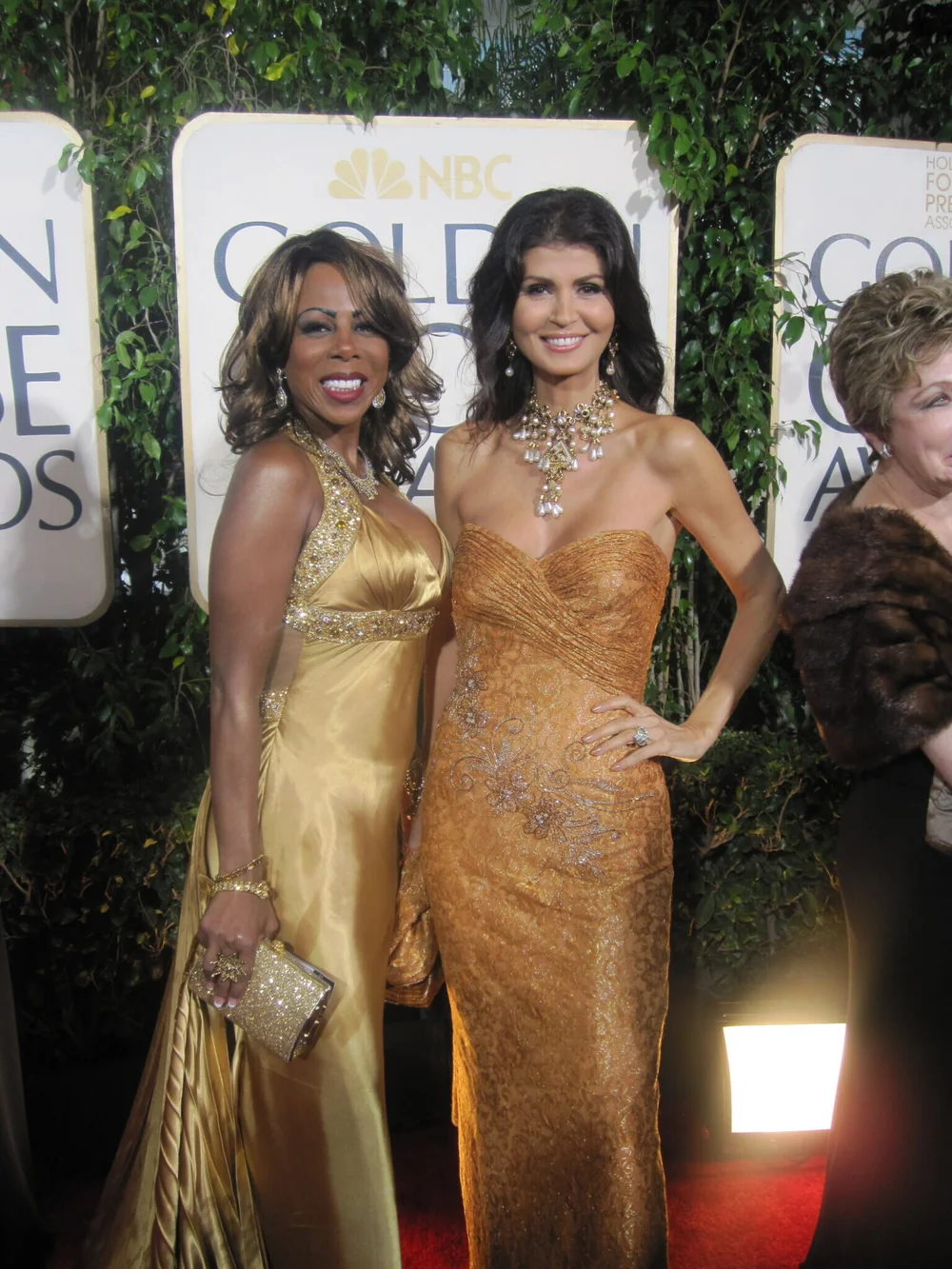  Micheline Ekin and Sylvia Shoen at the 67th Annual Golden Globe Awards held at the Beverly Hilton Hotel on Sunday, Jan. 17, 2010. 