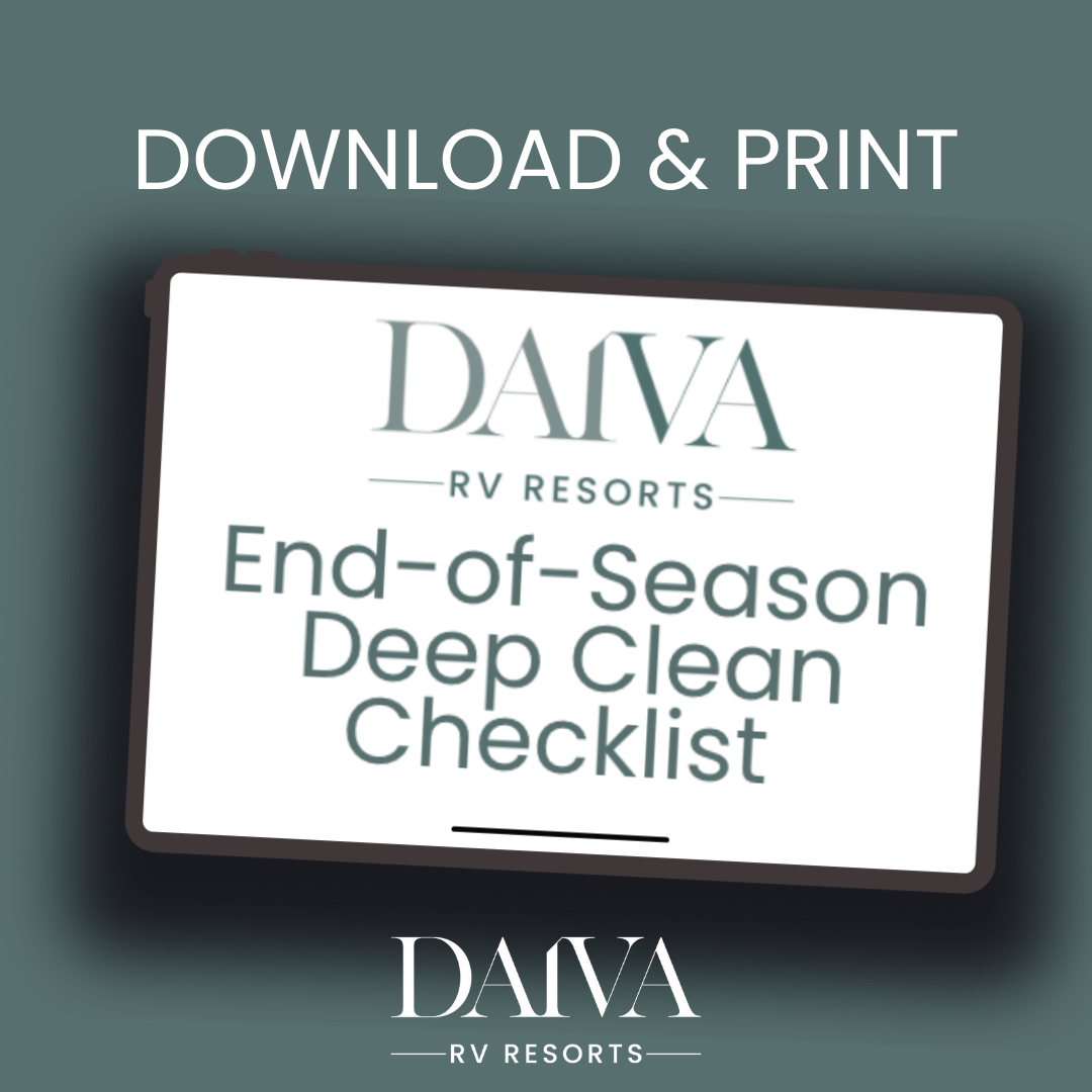 End-of-Season Deep Clean Checklist