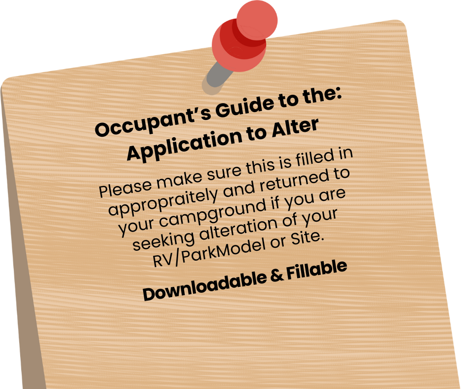 Occupants Guide to Site Alterations