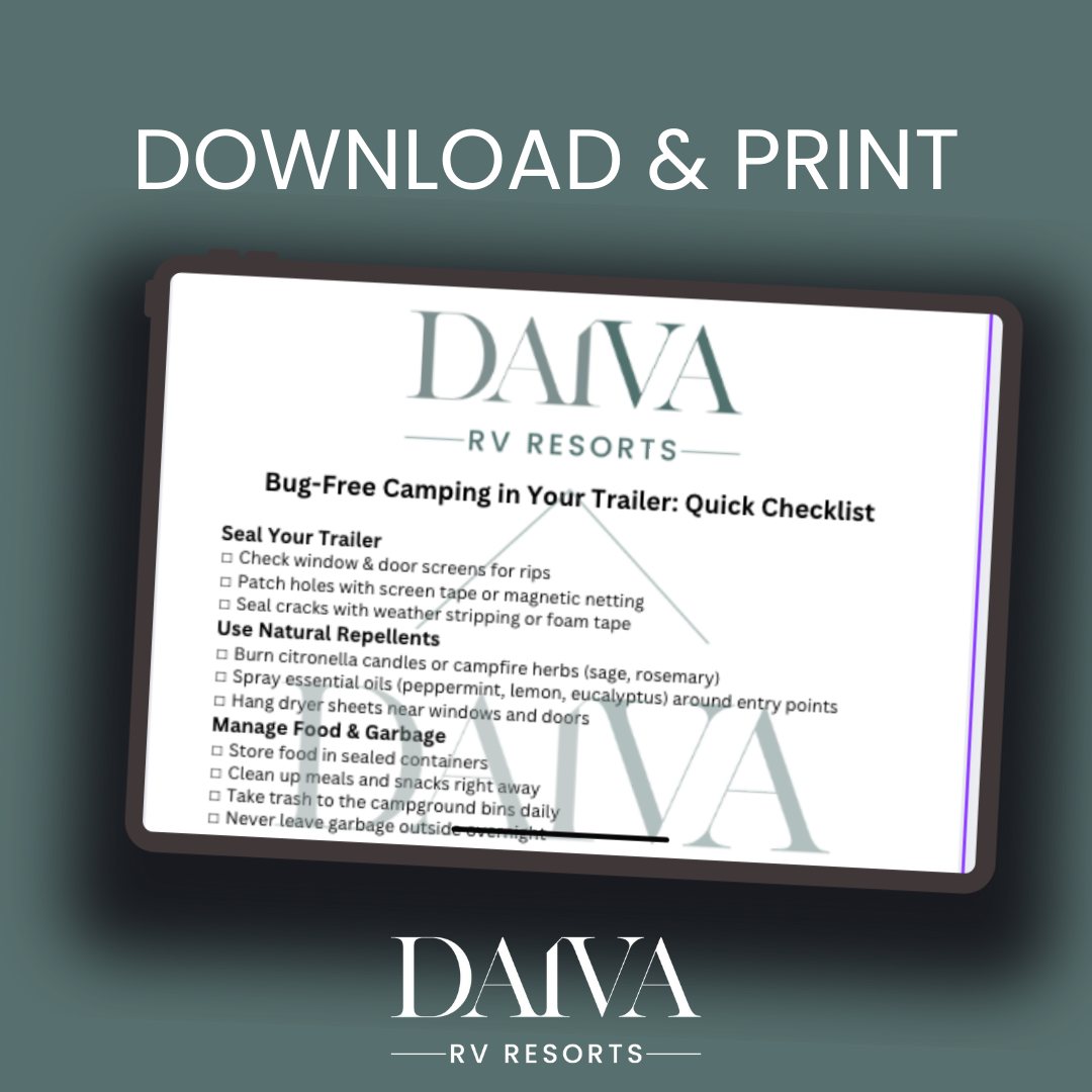 Bug-Free Camping Checklist