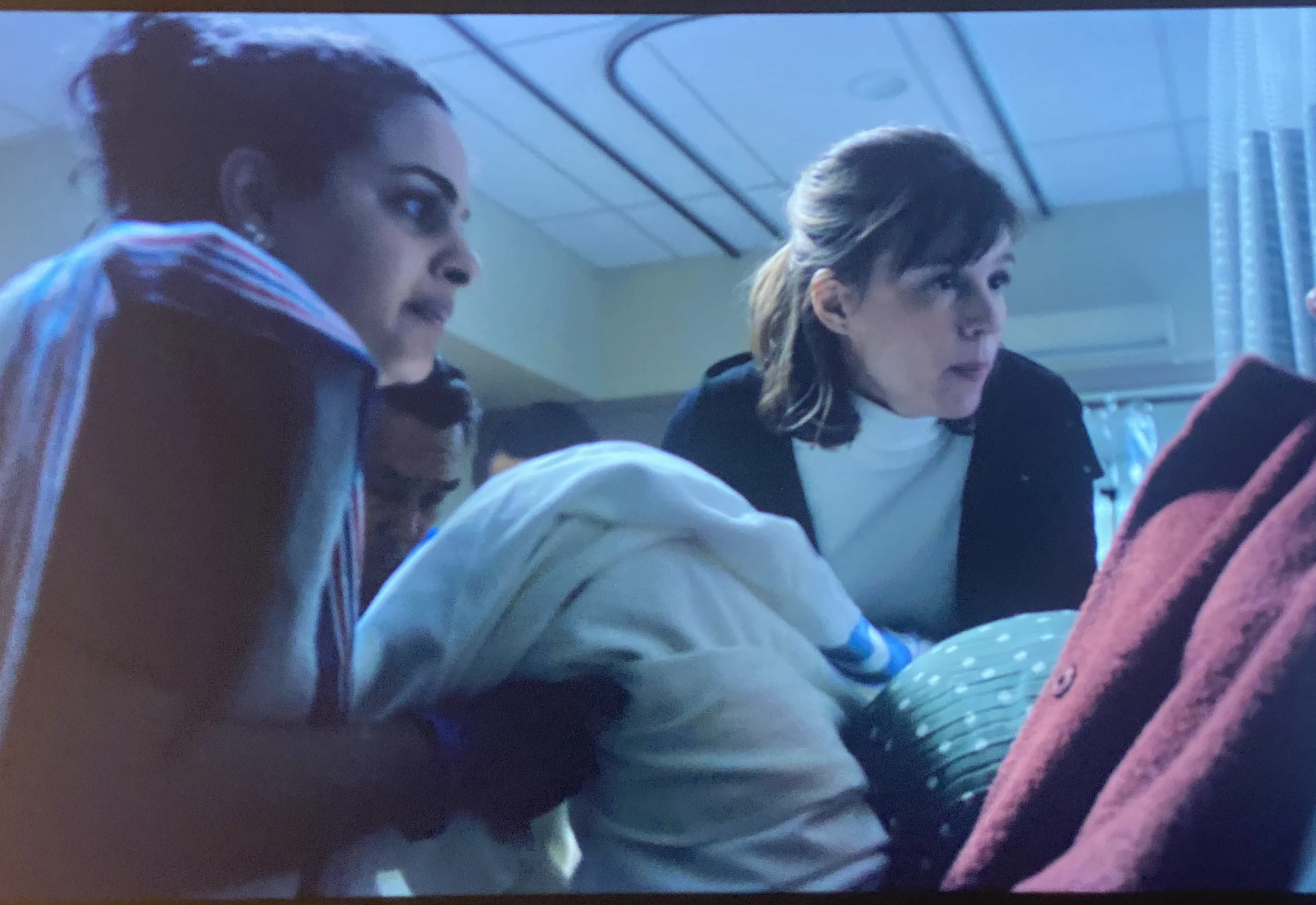 Watch me assist in the delivery of the Antichrist on Evil Season 4 Episode 3!