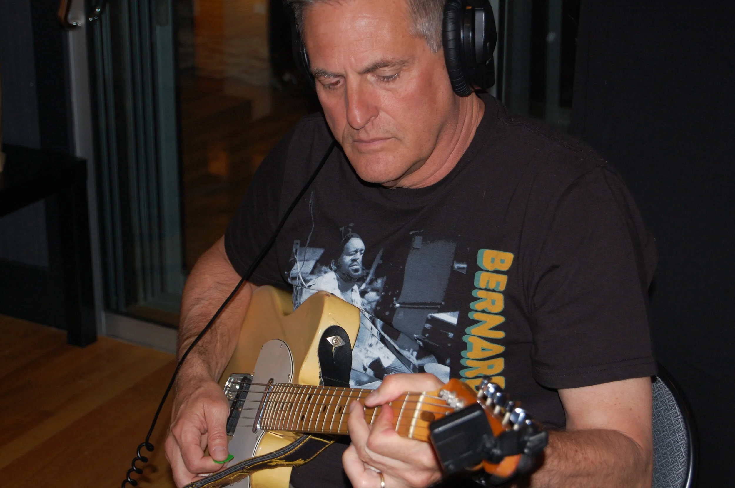 Tracking for Bernard Purdie's album.