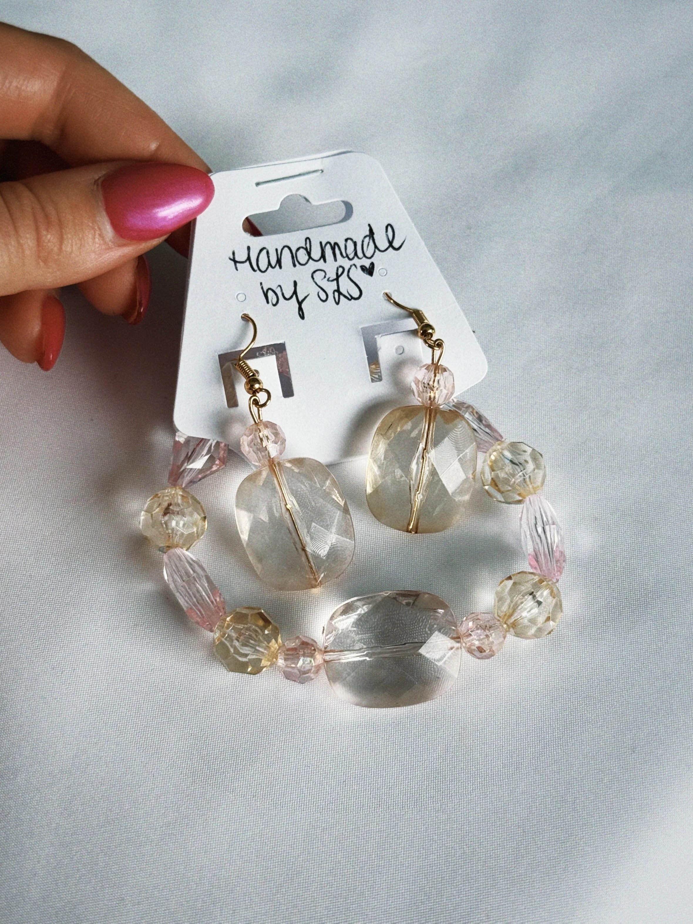 Bare Blush – 18K Gold Plated Jewelry Set for Women | Handmade Jewelry