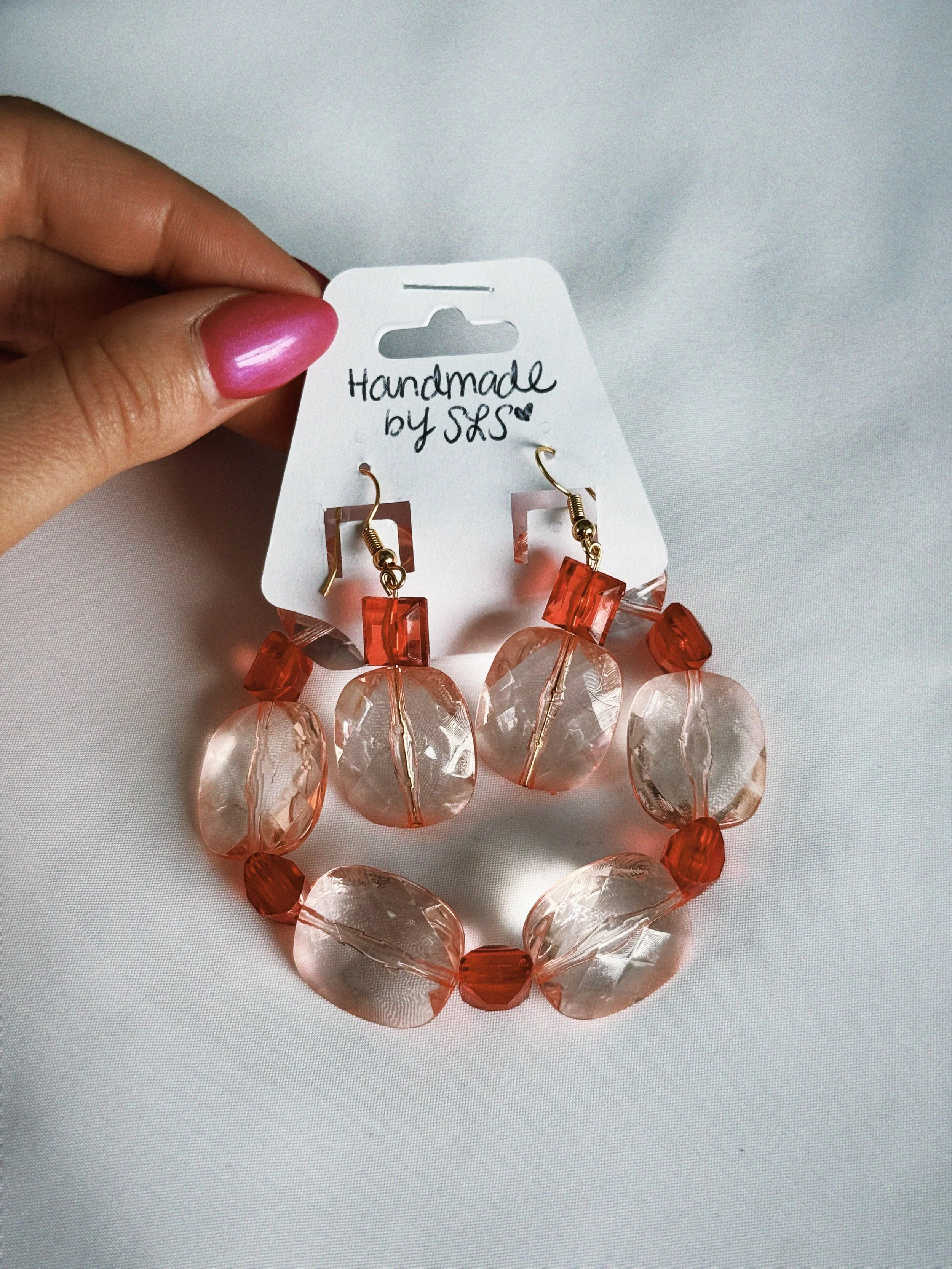 Cherry Blossom – 18K Gold Plated Jewelry Set for Women | Handmade Jewelry