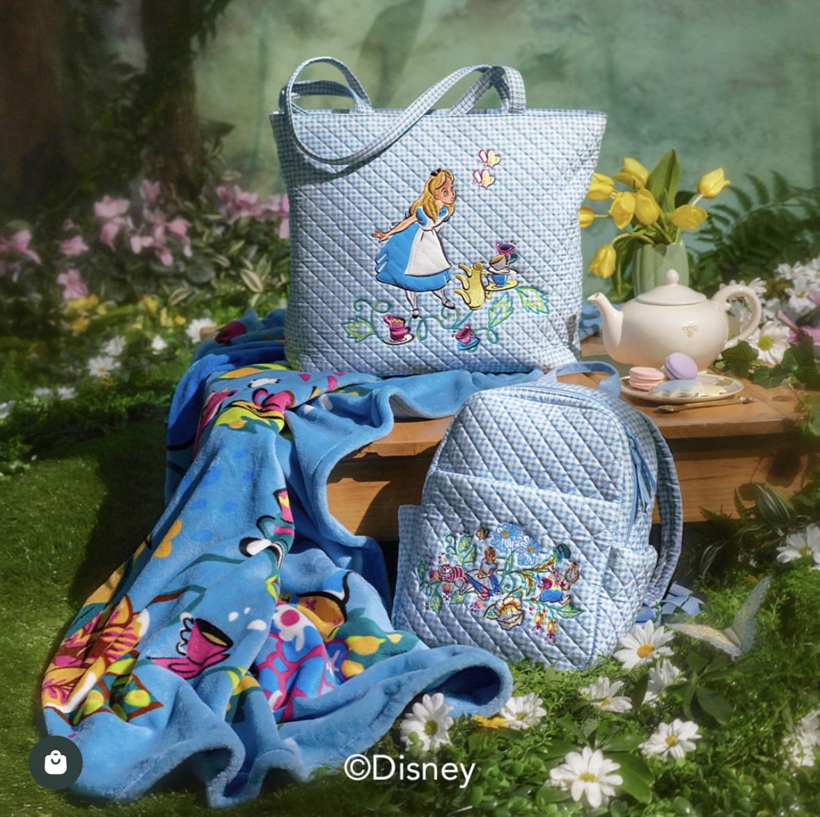 Vera Bradley Drawstring Disney Bag Drawstring Bags Vera Bradley