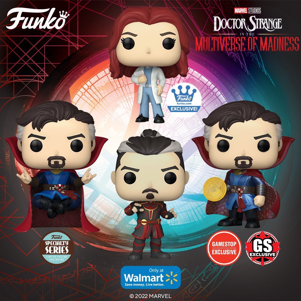 Funko Pop! Moment: Marvel - Dead Strange & Scarlet Witch (Multiverse of  Madness)