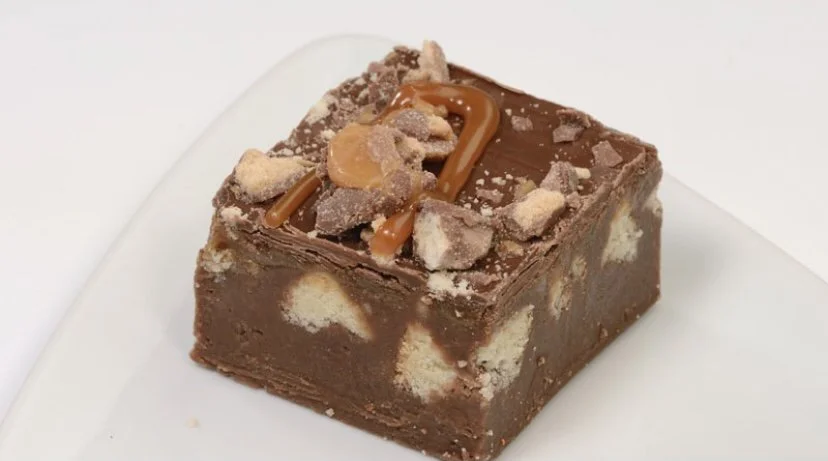 Chocolate Fudge with Twix
