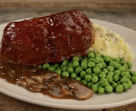 Country-Style Baked Meatloaf