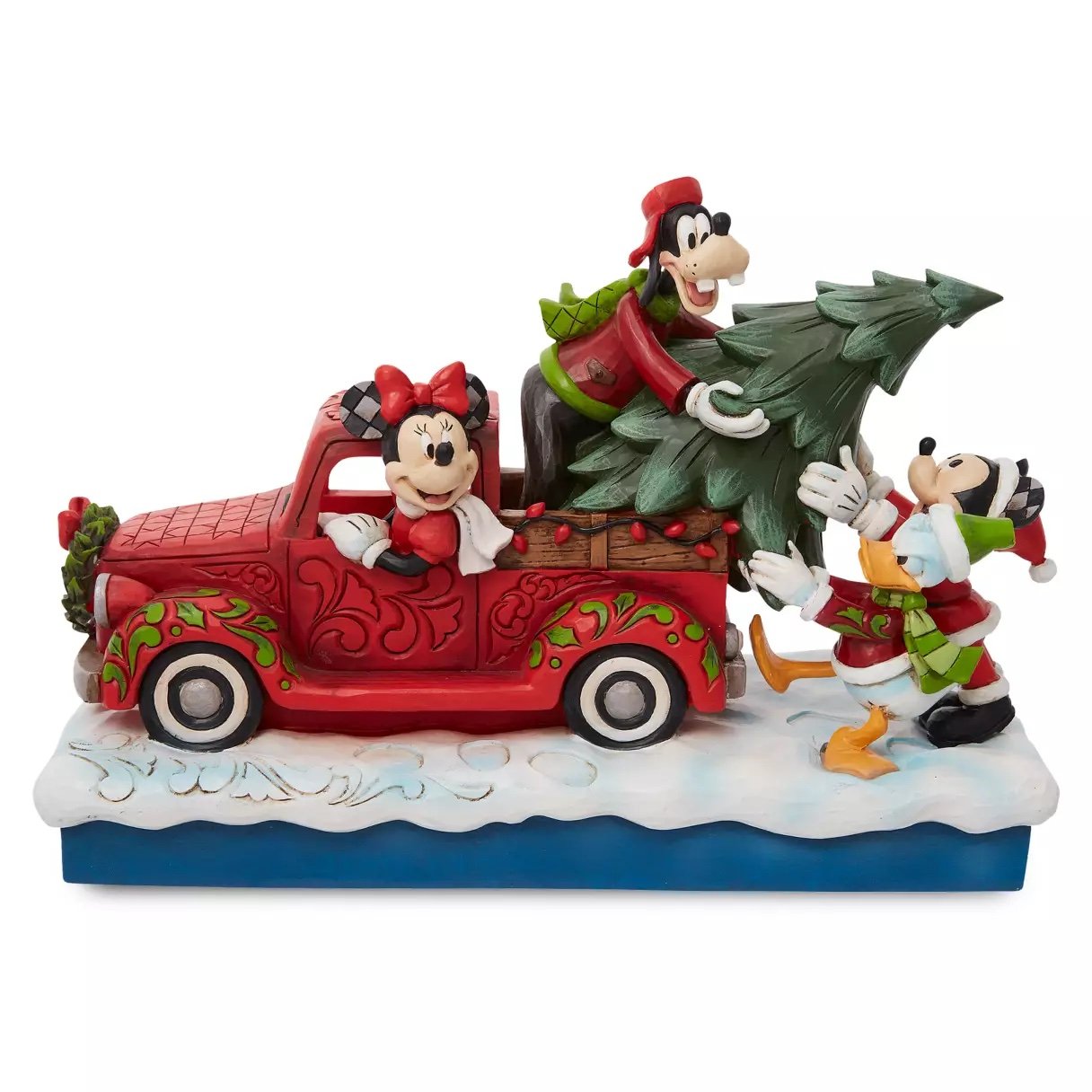 French Terry angeraut Mickey Mouse Christmas with Friends