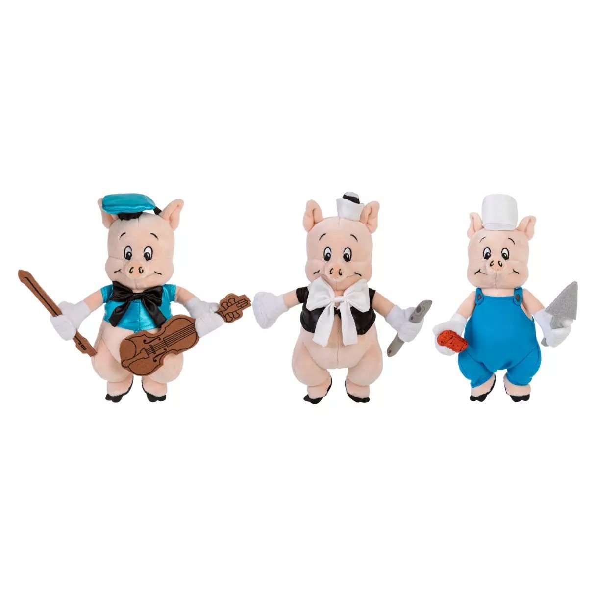 The Three Little Pigs Plush Set