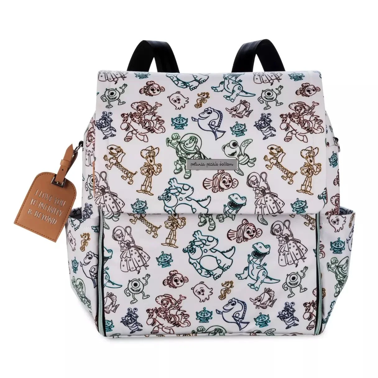 Petunia pickle botton backpack diaper bag Petunia Pickle Bottom Boxy Backpack – Baby & Kids 1st main image 3
