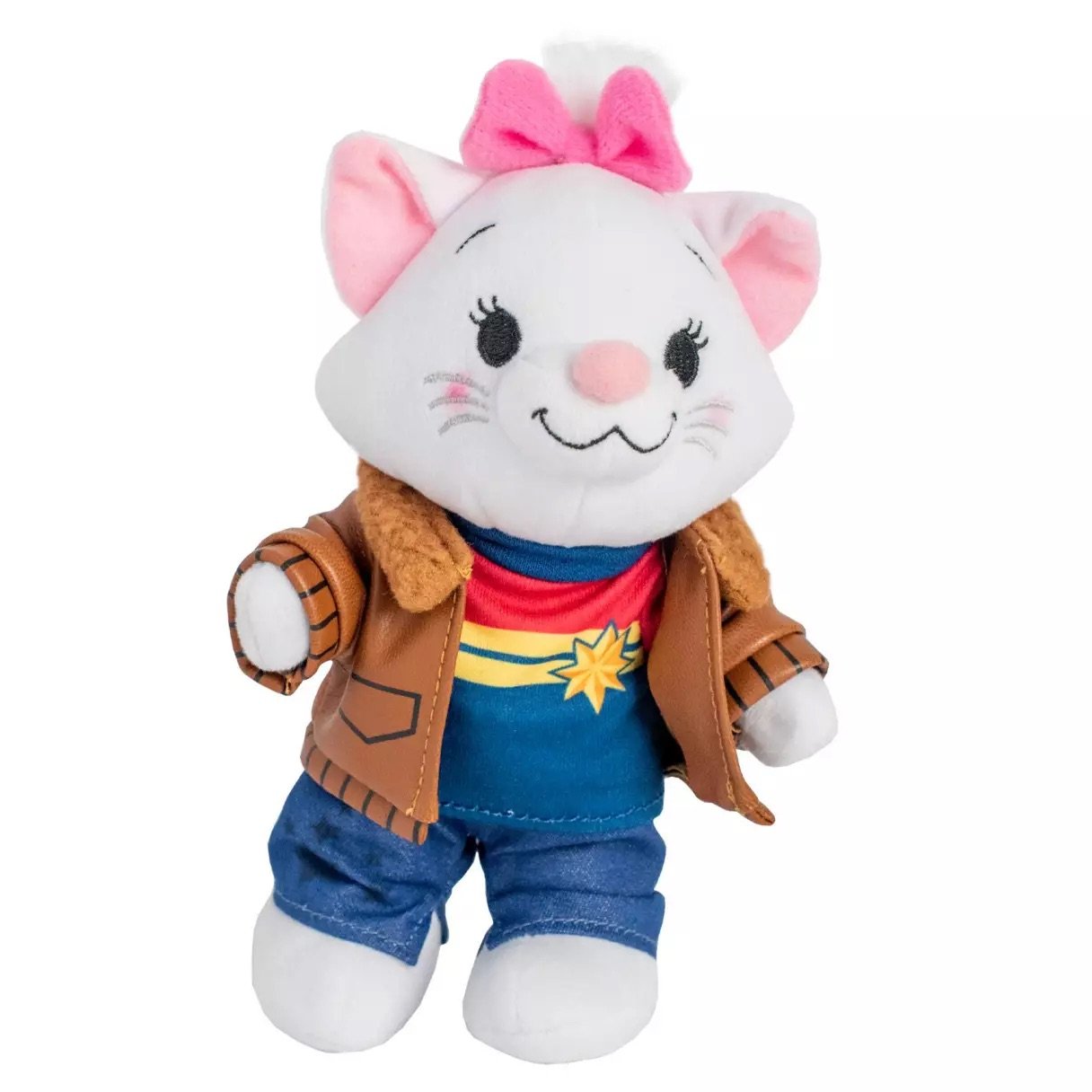 Marie in Captain Marvel Outfit