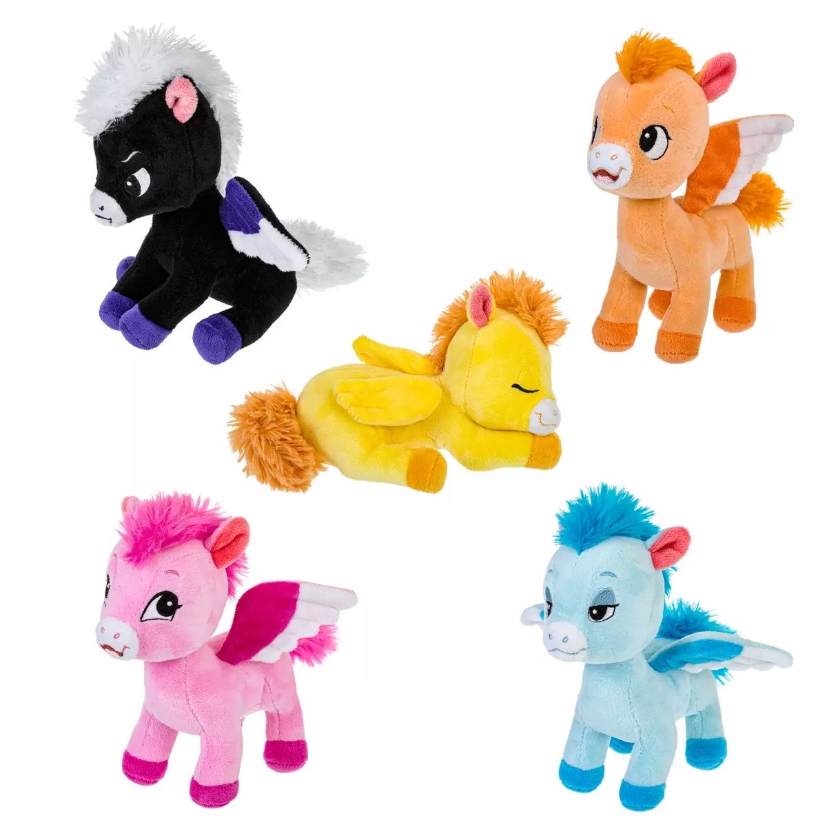 Peter Pegasus &amp; Family Plush Set