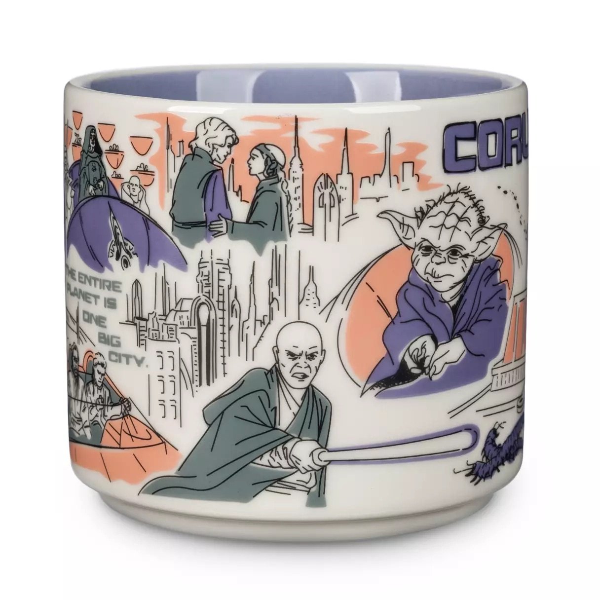 Coruscant Starbucks Mug