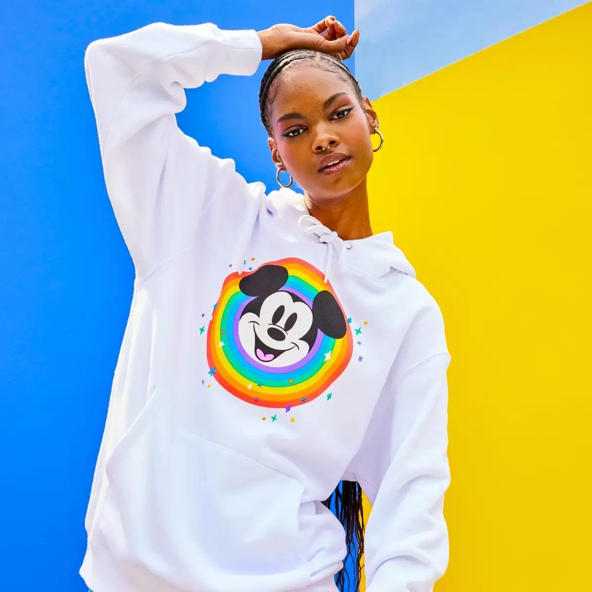 Rebel hoodie mickey mouse discount