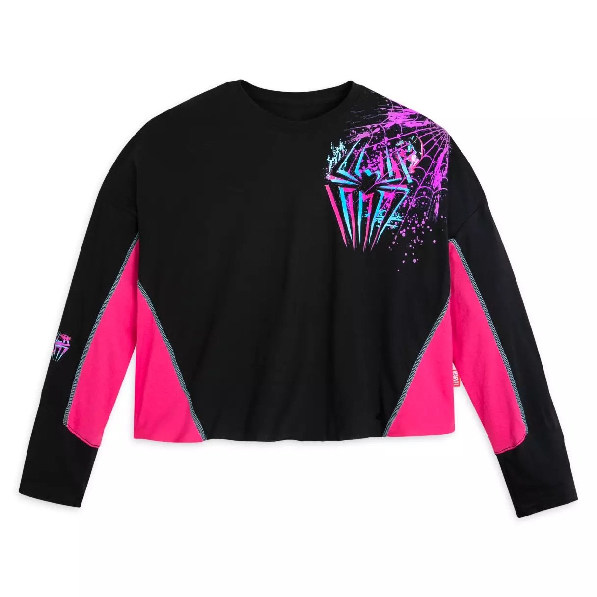 Ghost-Spider Pullover Top