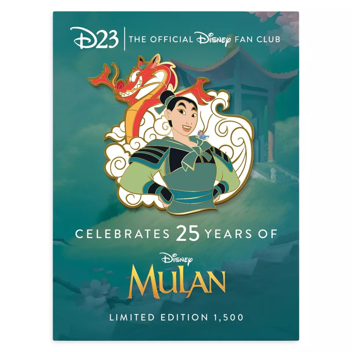 D23-Exclusive Mulan Pin